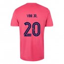 Maillot Real Madrid 2ª NO.20 Vini Jr. 2020-21 Rose