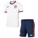 Maillot États-Unis 1ª Enfant 2020 Blanc