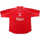 Thailande Maillot Liverpool 1ª Retro 2000 2002 Rouge