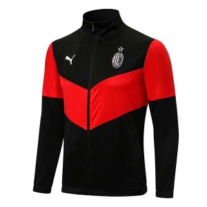 Survetement AC Milan 2022 Noir Rouge