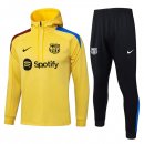 Sweat Shirt Capuche Barcelone 2025-26 Jaune 5  Sweat Shirt Capuche Barcelone 2025-26 Jaune 5