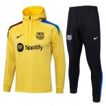 Sweat Shirt Capuche Barcelone 2025-26 Jaune 5