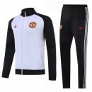 Survetement Manchester United 2020-21 II Blanc Noir