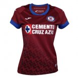 Maillot Cruz Bleu 2ª Femme 2020-21 Rouge