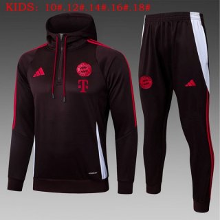 Enfant Sweat Shirt Capuche Bayern Munich 2025-26 Rouge 5  Enfant Sweat Shirt Capuche Bayern Munich 2025-26 Rouge 5